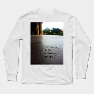 "Seek and you shall find". Stanford University Campus Long Sleeve T-Shirt